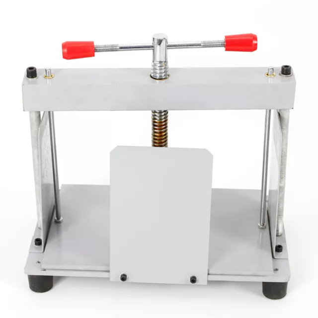 Flachdrücken Maschine für Papier A4 Buchbinder Buchbinderpresse + Balance Leiste 6