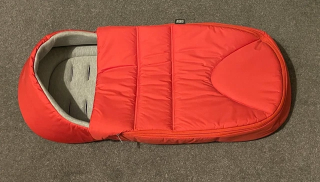 Mamas & Papas Cold Weather Plus Footmuff Cosy Toe Bag in red