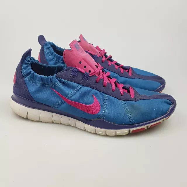 WOMEN S NIKE FREE TR Fit Sz 6.5 US Runners Shoes Black Pink 3