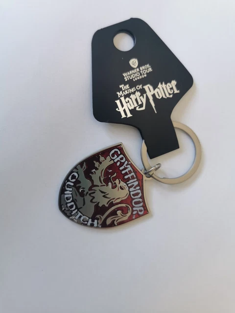 Warner Bros Harry Potter Studio Tour London Gryffindor Quidditch Key Ring