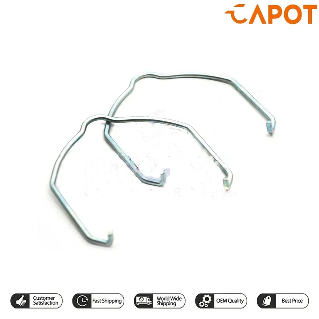 2X TURBO INTERCOOLER Hose Pipe Retaining Clips, For VW EOS, Golf, Jetta