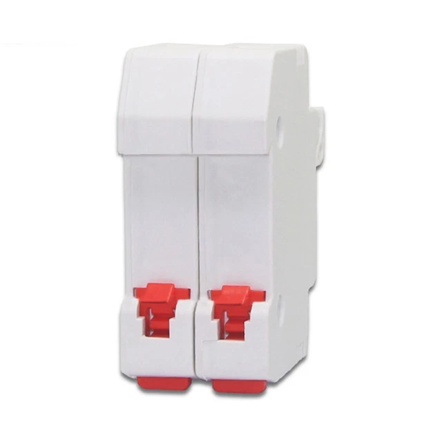 Interrupteur isolant de fusible 2P DC haute performance pour centrales électriq