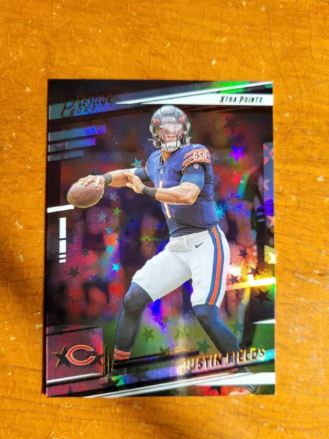 Justin Fields Chicago Bears 🐻 Refractor Type SP RARE