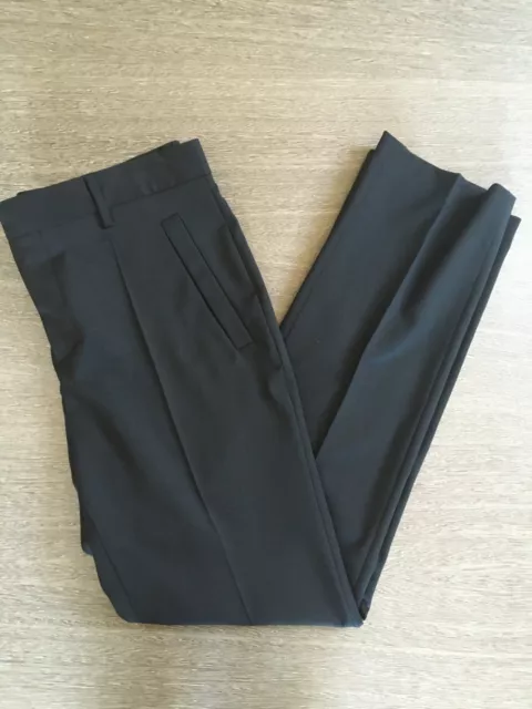 Givenchy Black Wool Straight Leg Dress Pants Size 40 (US 8)