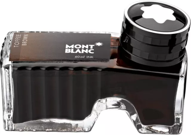 Mont Blanc Ink Bottle, Toffee Brown (105188) 60ml