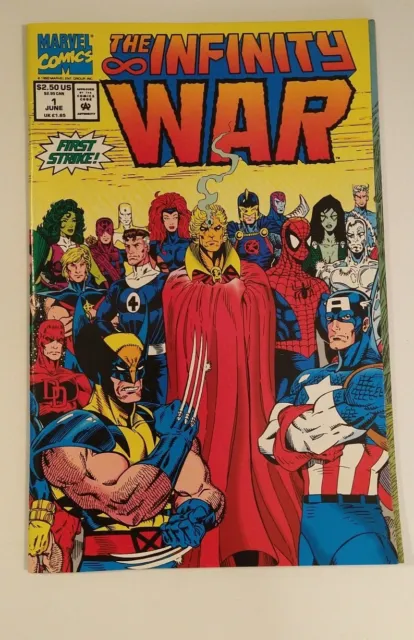 Marvel The Infinity War Vol 1 #1 June 1992 Comic Book Vintage