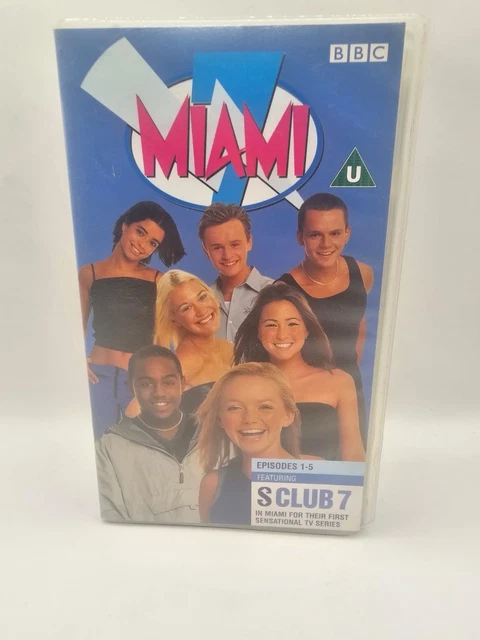 S CLUB 7, Miami 7 Vhs Episode 1-5 PAL £9.95 - PicClick UK
