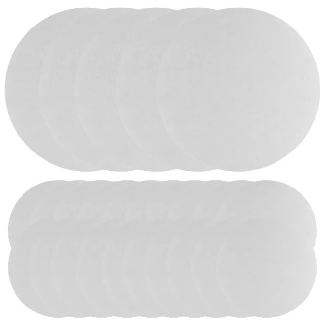 Paquete redondo de 25 tablas de pastel blanco - círculos de pastel de cartón de 10 pulgadas 1867