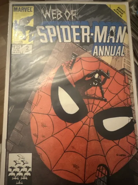 Web Of Spider-Man 1986 Annual #2 Fine