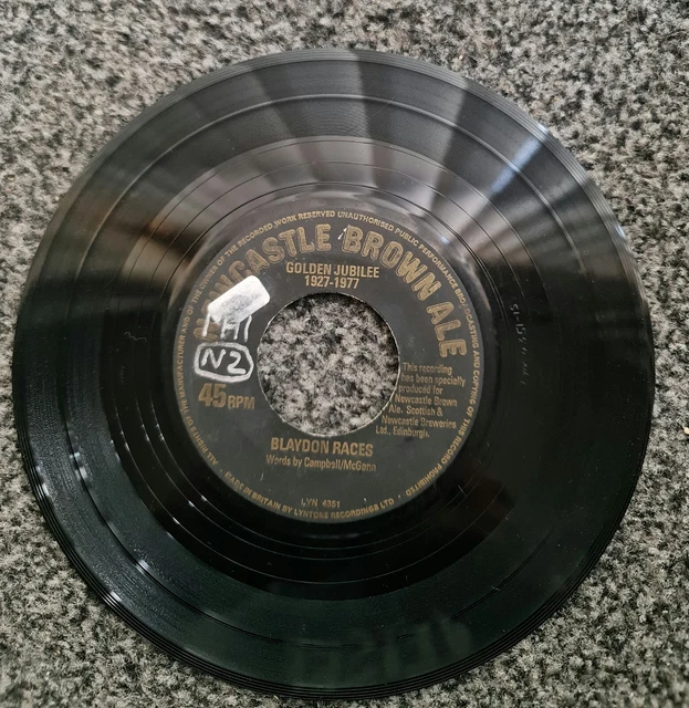 RARE NEWCASTLE BROWN Ale golden jubilee 19271977 record £30.00