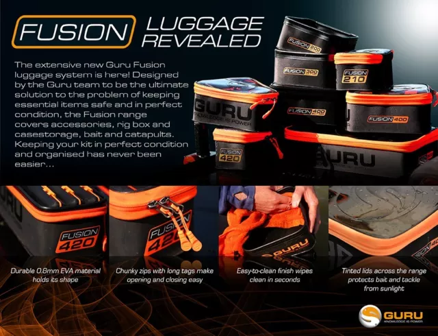 Guru Fusion EVA Luggage NEW Coarse Match Fishing  *Full Range*