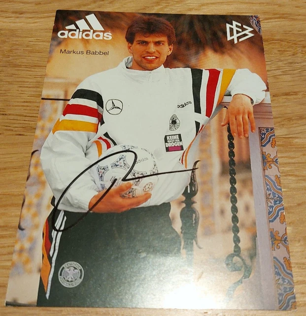 MARKUS BABBEL DFB Blanko AK EM 1996 EUR 1,00 - DE