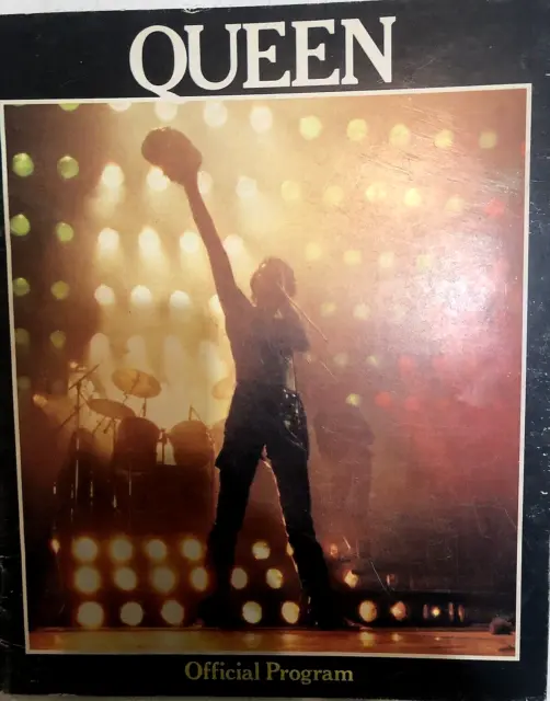 Queen 1980's U.S. Tour Playbill
