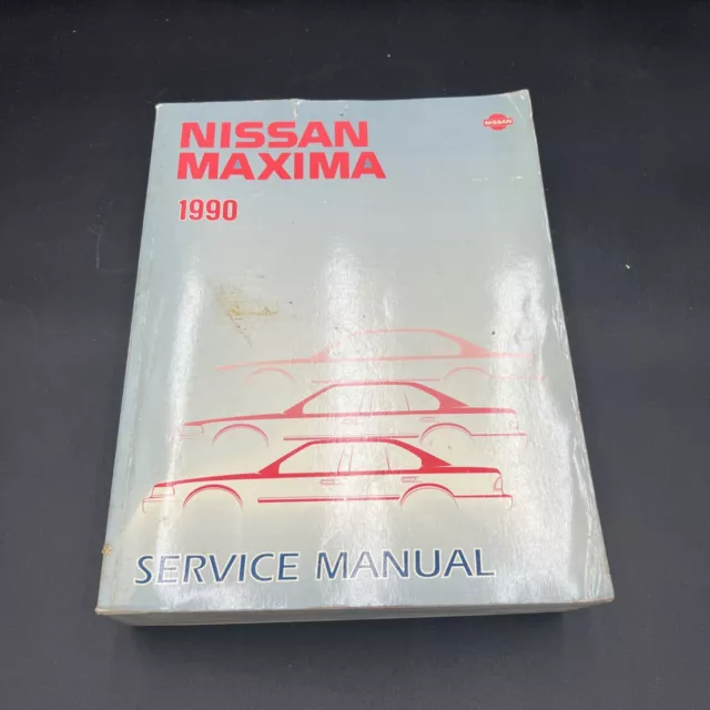 1990 Nissan Maxima Model Service Manual Original Shop Repair Guide
