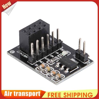 Socket 3.3V Wireless modulo Adattatore Piastra 8Pin 24L01 Smart Scheda Elettronica 
