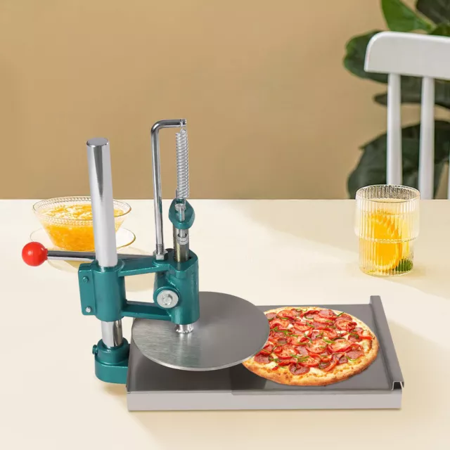 Commercial 20cm Pizza Dough Press Machine Manual Pizza Dough Flattening Press