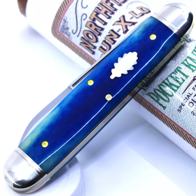 GEC 54 Big Jack DLT SFO Smooth Blue Bone Great Eastern Cutlery Northfield 542123 GEC 54 Big Jack DLT SFO Smooth Blue Bone Great Eastern Cutlery Northfield 542123