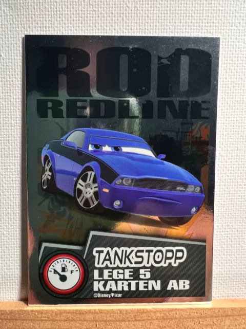 Rod Redline Aktion 22 Disney Pixar Cars 2 Trading Card Game