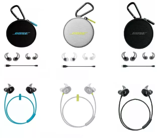 Wireless Bose SoundSport In-Ear Bluetooth NFC Headphones Earphones Earbuds