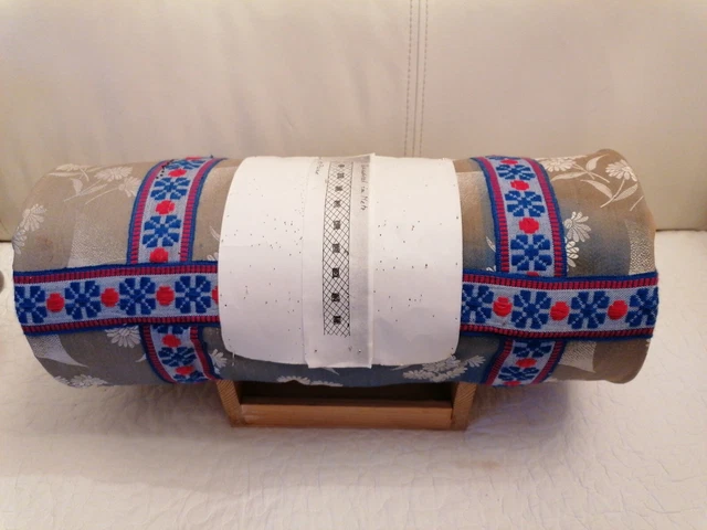 Bolsa de palos + soporte, antiguo, 44 x 20 cm de diámetro. Golpes, hechos a mano