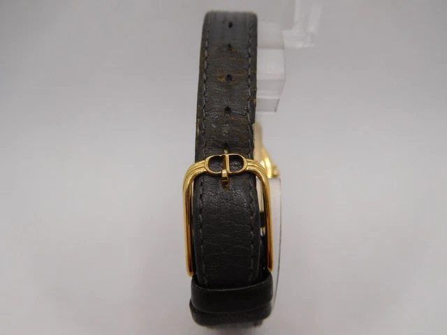 Christian Dior quartz womens watch 18K electroplated(70412-21995) 8