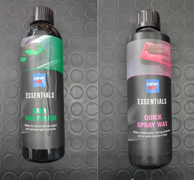 ESL13/05 CARTEC EASY WAX POLISH + ESL 14/05 CARTEC QUICK SPRAY WAX - 500ml