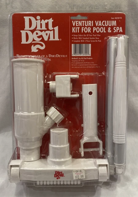 Dirt Devil Venturi Vacuum Kit for Pool and Spa-Sealed