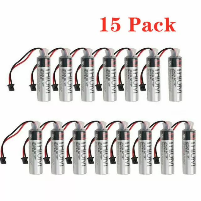 15Pcs Toshiba ER6V/3.6V 3.6V ER6VC119A ER6VC119B Battery For Mitsubishi M70 PLC