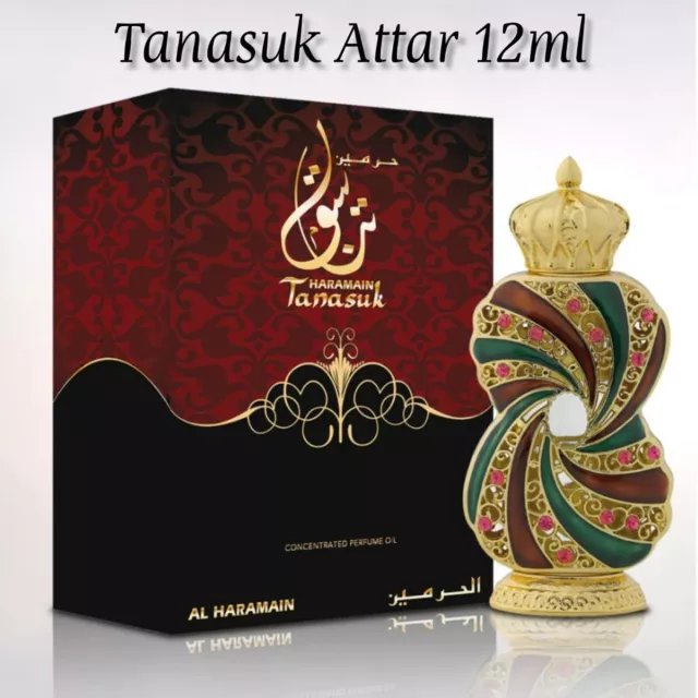 Al Haramain Tanasuk Concentrated Perfume Oil 12 ML FREE SHIPPING