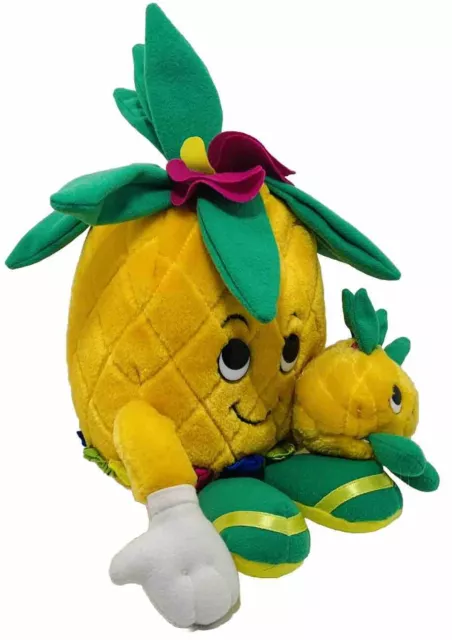 DOLE PINEAPPLE Piney Pals Plush Toy Blossom & Bamboo Stuffed Fruit by Sundara 3