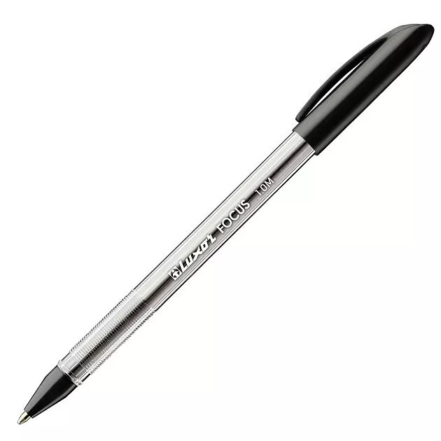 Luxor Focus Ball Pen, Black, 1.0MM Medium Point - Box of 12 Pens 3