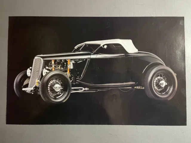 1933 Ford Lowboy Roadster Street Rod Print, Picture - RARE!! Frameable L@@K