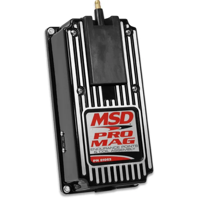 MSD Black Pro Mag 12/20 Amp Electronic Points Box Durable FET Technology