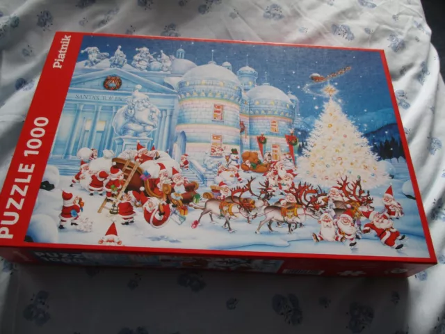 Piatnik Vintage Christmas Village Puzzle Jigsaw (1000 Piece)