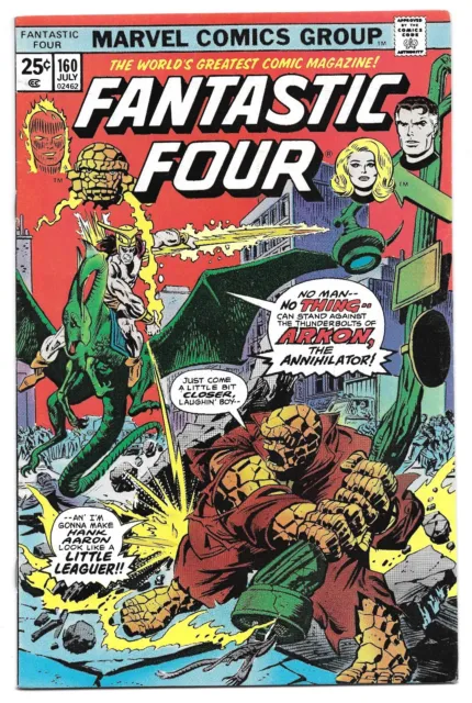 Fantastic Four #160 (Marvel Comics) *1st Appearance of Albert DeVoor