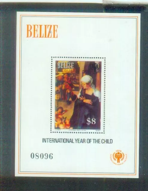 Super Block Briefmarken aus Belize, MI  Bl. 24 von 1980, postfrisch