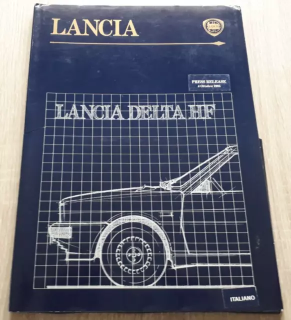 Lancia Delta HF Press Kit 1985