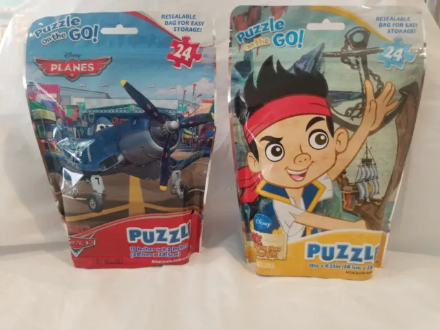 Preschool Puzzles Disney Planes & Jake and the Neverland Pirates 24-Piece
