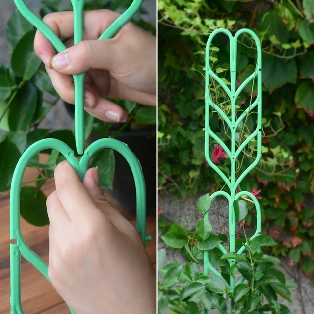 Cadre d'escalade Support d'escalade Support pour plantes Tige de fixation 4