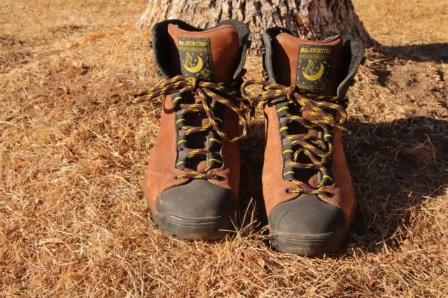 La Sportiva Trail Hiking Trekking Boots Vibram Womans size 8 wide