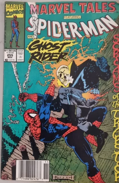 Marvel Comics Marvel Tales con Spider-Man e Ghost Rider 255 novembre 1991