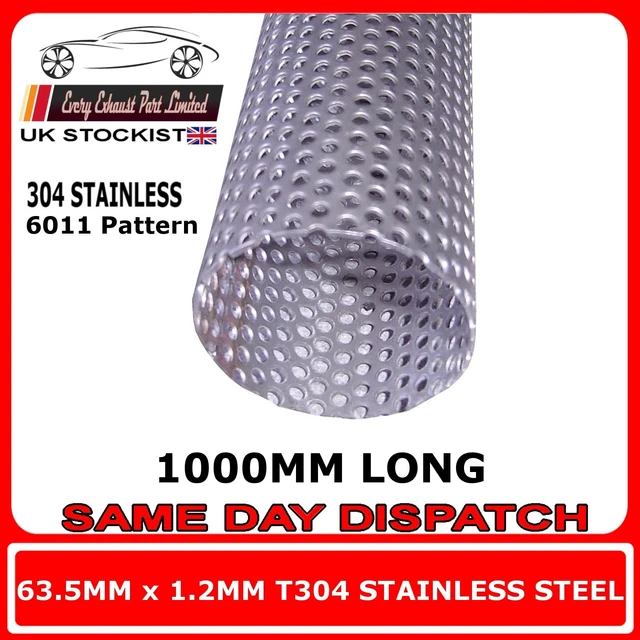 thumbnail image 2 of Smoothflow 32mm X 1.5mm T409 Stainless Steel Exhaust Pipe – 1 Meter Length 2 of 6