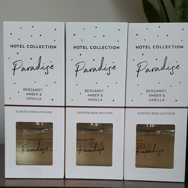 HOTEL COLLECTION PARADISE Bergamot Amber Vanilla Reed Diffusers 200ml x