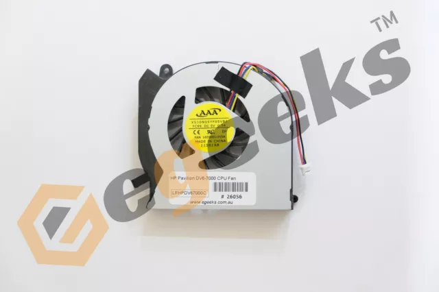 CPU Cooling Fan for HP Pavilion DV6-7000 DV7-7000 4 pin