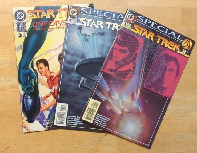 Star Trek Specials #1-3 1994 1995 Dc Comics  Lot Of 3 See Photos