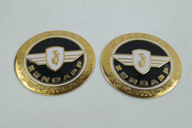 Zündapp KS80 KS50 KS 50 80 Tankemblem 64mm Ø 2 Stück Variante 1