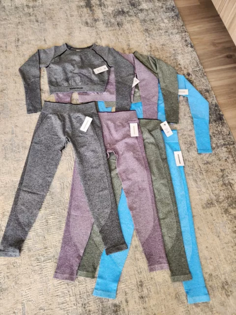 Nova Sport Crop Top And Leggings Sets