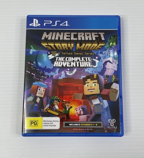 Minecraft Story Mode The Complete Adventure | Occasion sur PS4, tous les jeux vidéo PS4 sont chez
