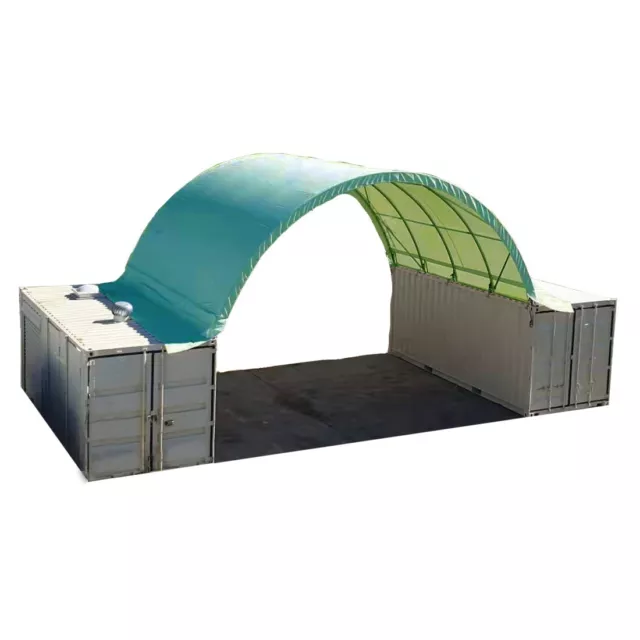 Large Container Shelter L 6 x W 12 x H 3.9 m