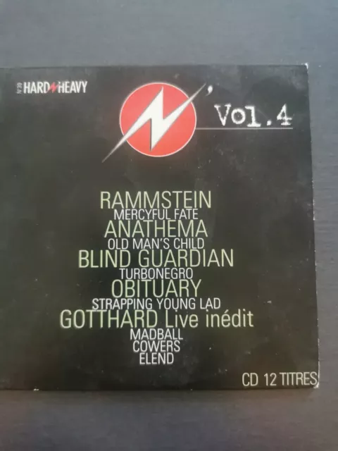 CD Sampler Hard'n'heavy Vol 4,1998, Rammstein, Mercyful Fate, Blind Guardian